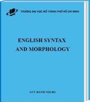 Cú pháp - Hình thái học (English Syntax And Morphology)