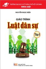 Luật dân sự tập 1 (9/2024)